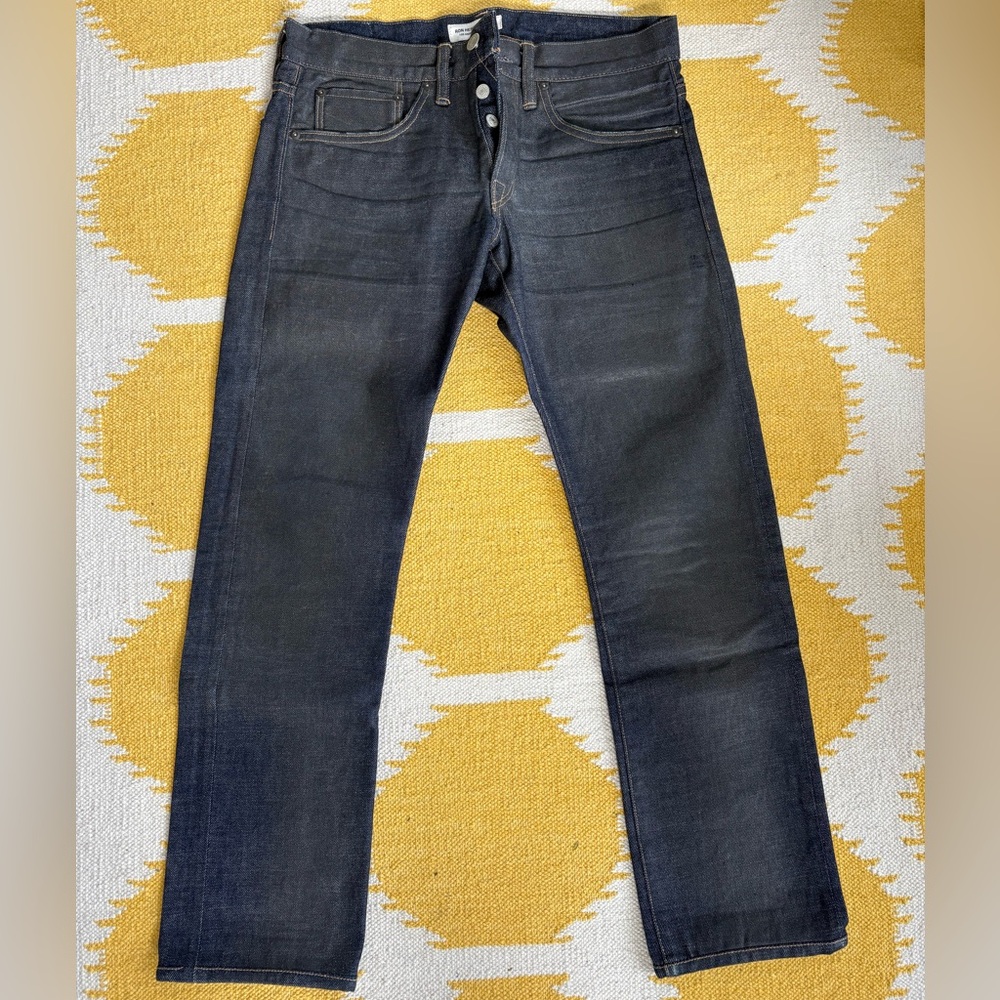 Ron Herman selvedge coated denim jeans size 30